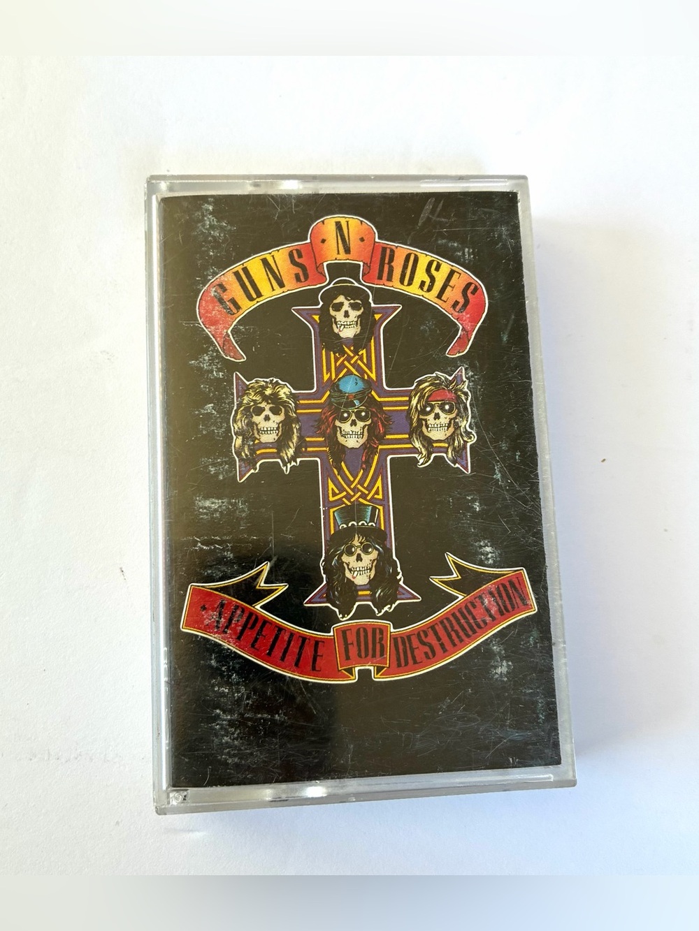 Guns N’ Roses Appetite For Destruction - Cassette Tape 1987 Geffen Records